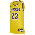 LeBron James Los Angeles Lakers Icon Edition 2023/24 Nike NBA Swingman Trikot für ältere Kinder (Jungen) - Gelb
