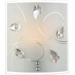 Silberne etc-shop LED-Strahler glänzend aus Kristall E27 