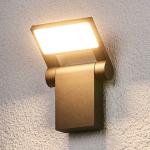 Reduzierte Graue Moderne LED Wandlampen aus Aluminium 