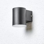 Reduzierte Schwarze Moderne Lindby LED Wandlampen aus Edelstahl 