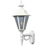Weiße Landhausstil LED Wandlampen aus Acrylglas E27 