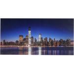 Bunte Mendler Nachhaltige LED Bilder & Leuchtbilder mit New York Motiv 50x100 
