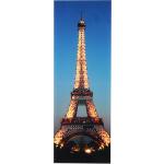 Bunte Mendler Nachhaltige LED Bilder & Leuchtbilder mit Eiffelturm-Motiv 