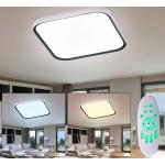 Weiße etc-shop Dimmbare LED Deckenleuchten aus Kunststoff 