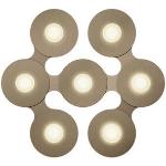 Braune Grossmann Runde LED-Deckenleuchten aus Metall 
