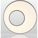 Reduzierte Weiße Moderne Runde Dimmbare LED Deckenleuchten aus Kunststoff 