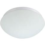 Weiße Ovale LED-Deckenleuchten aus Kunststoff mit Bewegungsmelder E27 