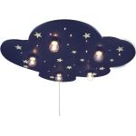 Sterne Niermann Nachttischlampen & Nachttischleuchten mit Weltallmotiv aus MDF E14 