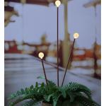 Reduzierte Braune Gartenstecker & Beetstecker LED beleuchtet 