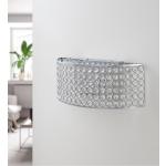 Reduzierte Silberne Moderne LED Wandleuchten aus Chrom 