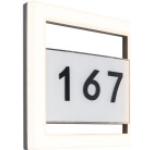 LUTEC LED Hausnummern aus Edelstahl 
