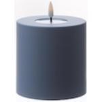 Pastellblaue Moderne 10 cm LED Kerzen mit Timer aus Kunststoff 