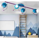 Blaue Eglo Kinderzimmer-Deckenlampen aus Metall GU10 