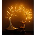Runde Lichterzweige & Leuchtzweige mit Weihnachts-Motiv 