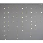 Silberne LED Lichterketten mit Weihnachts-Motiv aus Kunststoff 