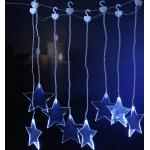 Reduzierte Sterne Lichtervorhänge & Lichternetze mit Weihnachts-Motiv mit Timer 