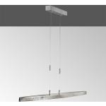 Silberne Fischer & Honsel LED-Pendelleuchten aus Metall 