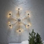 Reduzierte Weiße Weihnachtsbeleuchtung LED beleuchtet 
