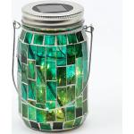Grüne Runde Tischlampen & Tischleuchten aus Glas 