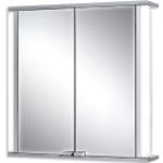 Weiße Moderne Jokey Spiegelschränke aus Holz LED beleuchtet Breite 0-50cm, Höhe 50-100cm, Tiefe 50-100cm 