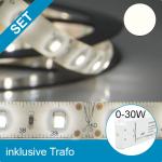 Weiße Isolicht LED Lichtschläuche & Lichtleisten aus Silikon 