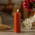 Reduzierte Orange 15 cm LED Kerzen 