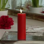 Reduzierte Rote 15 cm LED Kerzen 