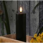 Reduzierte Schwarze 15 cm LED Kerzen 