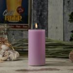 Reduzierte Lavendelfarbene 15 cm LED Kerzen 