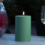 Reduzierte Grüne 15 cm Kerzen aus Kunststoff 
