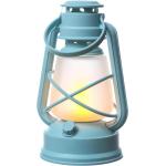 Pastellblaue Sturmlaternen & Sturmlampen aus Kunststoff LED beleuchtet 