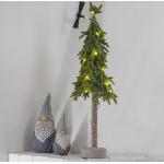 LED Tannenbaum Lummer - stehend - Tischbaum - 15 warmweiße LED - H: 55cm - Batteriebetrieb - grün