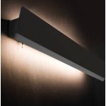 Reduzierte Schwarze Moderne Wandlampen & Wandleuchten aus Stahl schwenkbar 
