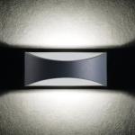Schwarze Kanlux LED Wandlampen aus Aluminium 