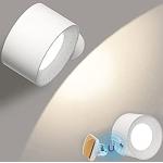 Reduzierte Weiße LED Wandleuchten batteriebetrieben 