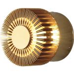 Goldene Konstsmide LED Wandlampen aus Aluminium 