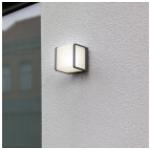 Anthrazitfarbene LUTEC LED Wandlampen aus Aluminium 