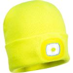 LED Wintermütze doppelseitig "B028" - PORTWEST® gelb Einheitsgröße
