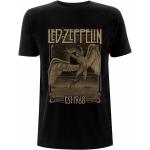 Schwarze Led Zeppelin Herrenbandshirts Größe M 