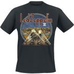 Schwarze Led Zeppelin Rundhals-Ausschnitt Herrenbandshirts Größe XXL für Festivals 