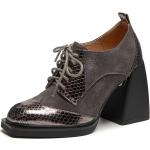 Schwarze High Heels & Stiletto-Pumps aus Leder für Damen Größe 41 für den für den Herbst 