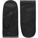 Schwarze Gesteppte COS Nachhaltige Lederhandschuhe aus Leder für Damen Größe XS 