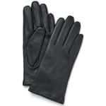 Schwarze TCHIBO Gefütterte Handschuhe aus Leder für Damen Größe 7 