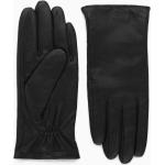 Schwarze COS Nachhaltige Lederhandschuhe aus Leder für Damen Größe XS 