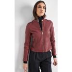 Rote Lange Lederjacken für Damen - Trends 2024 - günstig online kaufen