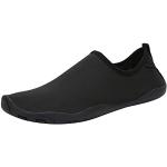 Schwarze Elegante Outdoor-Sandalen aus Leder atmungsaktiv für Herren Größe 41 für den für den Sommer 