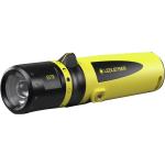LEDLENSER LED-Taschenlampe EX7R 50-220 lm Akku Li-Ion 65-140m schwarz/gelb LEDLENSER