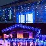 Reduzierte LED Lichterketten mit Weihnachts-Motiv mit Timer 