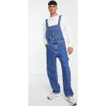 Blaue LEE Jeans-Latzhosen für Herren Größe L 