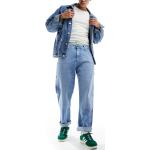 Reduzierte Blaue LEE Straight Leg Jeans aus Denim für Herren Weite 36, Länge 32 
